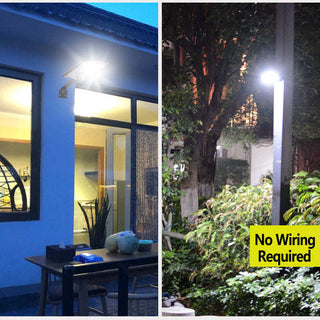 Solar Outdoor Wall Lamp Motion Sensor 18 LED For Garden