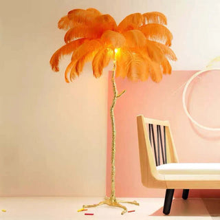 Feather Floor Lamp,H80/180CM