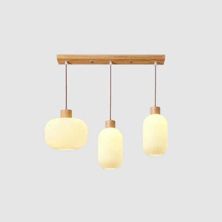 Modern Pumpkin Pendant Lamp