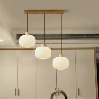 Modern Pumpkin Pendant Lamp