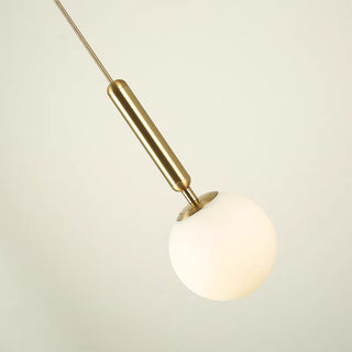 Modern Frosted Glass Ball Pendant Light, 2 Colors