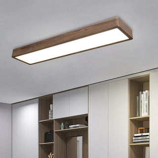 Rectangular Flush Mount Ceiling Light, L 90CM/121CM