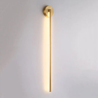 Levin Exquisite Light Beam Linear Metal Wall Mount Lamps, Gold,2 Style