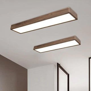 Rectangular Flush Mount Ceiling Light, L 90CM/121CM