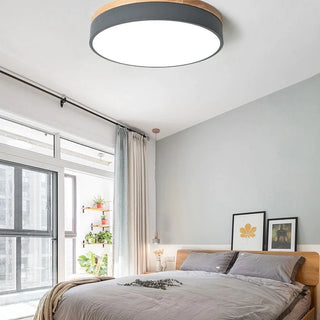 Morandi Nordic LED Round Flush Mount Ceiling Light, Study/Bedroom & Living Room