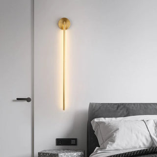 Levin Exquisite Light Beam Linear Metal Wall Mount Lamps, Gold,2 Style