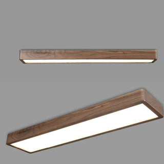 Rectangular Flush Mount Ceiling Light, L 90CM/121CM