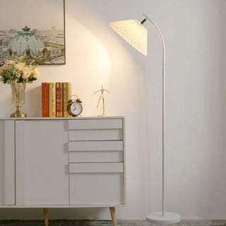 Pleated Floor Lamp, Metal, 3 Colour, L 158CM