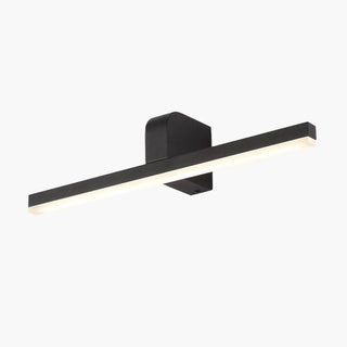 Levin Modern Linear Acrylic Mirror Front Wall Lamp, Black/White