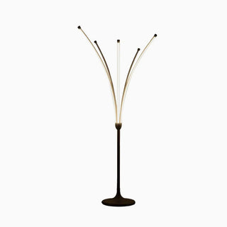 Minimalist Designer Tree-Like Floor Lamp, Metal/Acrylic