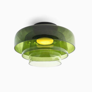 Modern Simple Bowl-shaped Creative Glass Flush Mount Ceiling Light