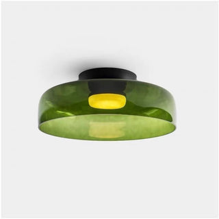 Modern Simple Bowl-shaped Creative Glass Flush Mount Ceiling Light