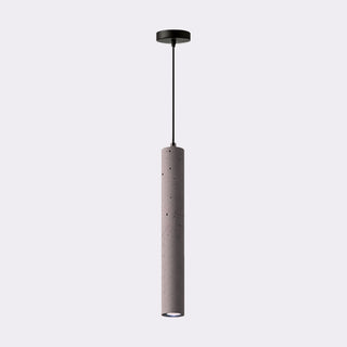 Industrial Style Cement Art Water Pipe Pendant Light, 2 Material Styles