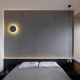 Futuristic planet And Moon Cement Pendant Light, Bedroom / Living room