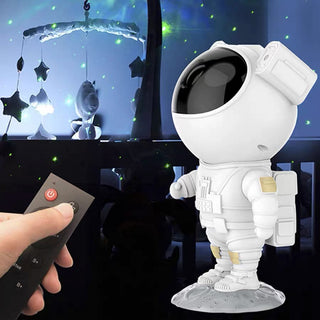 Astronaut Nebula Remote Control Projector Light, 2 Colors