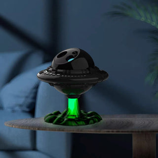 Black UFO Starry Sky Projector Remote Control Light