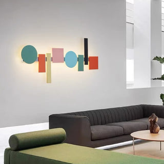 Geometric Memphis Wall Light