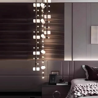 Creative Long Linear Chandelier Light