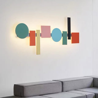 Geometric Memphis Wall Light