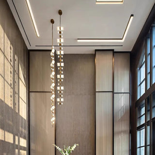 Creative Long Linear Chandelier Light