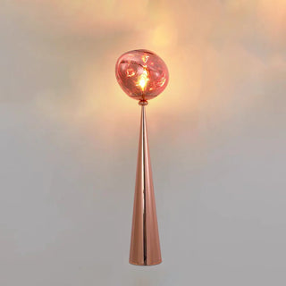 Modern Metal Floor Lamp, Gold/Rose Gold/Chrome/Smoke Grey