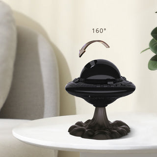 Black UFO Starry Sky Projector Remote Control Light