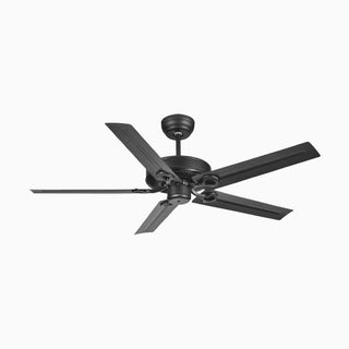 5-Blade Black Ceiling Fan, DIA 130CM