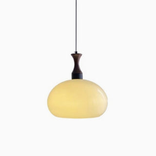 Walnut Vintage Pendant Lamp, Bedroom