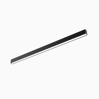 Blair Modern LED Linear Black Metal Flush Mount Ceiling Light