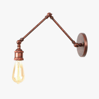 Bulb Adjustable Wall Lamp, Metal, 4 Color