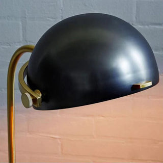 Floor Lamp Semi Circular Retro/Minimalist, Black, Bedroom