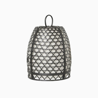 Cage Shaped Floor Lamp, Metal, 11"/14.5"/22"