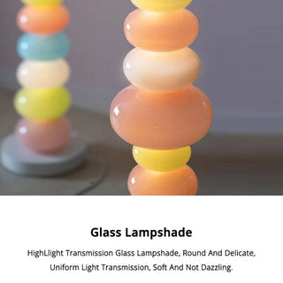 Rainbow Candy Unique Glass Floor/Table Lamp