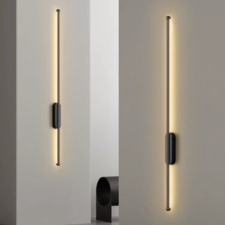 Simple Line Wall Lamp, Bedroom/Living room, Black/Gold