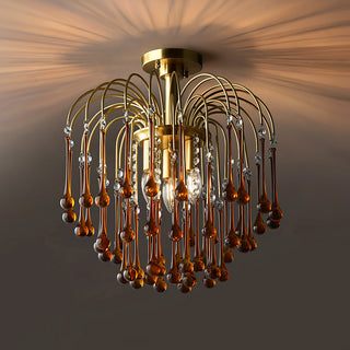 Medieval Crystal Luxury Drop Chandelier,3 Size