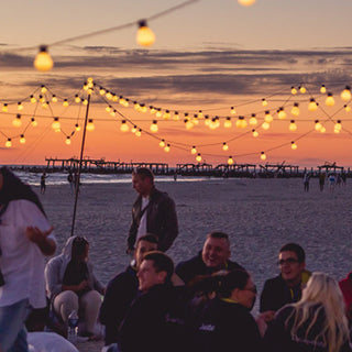 Outdoor Bubble Ball String Lights