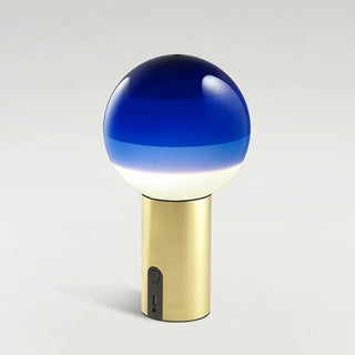 Dipping Portable Glass Ball Table Lamp，USB Charging Model