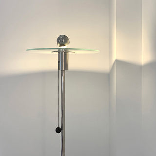 Vintage Minimalist Transparent Flying UFO Floor Lamp, Bedroom/Living room