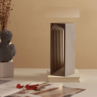 Designer Cement Architectural Style Table Lamp