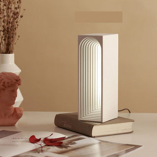 Designer Cement Architectural Style Table Lamp