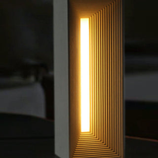 Designer Cement Architectural Style Table Lamp