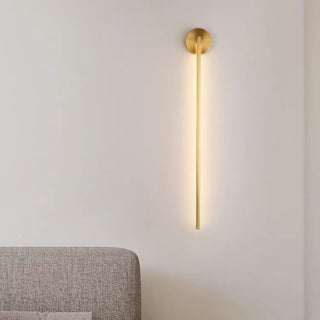 Levin Exquisite Light Beam Linear Metal Wall Mount Lamps, Gold,2 Style