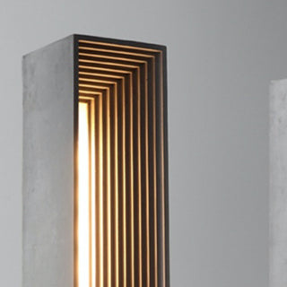 Designer Cement Architectural Style Table Lamp