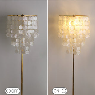 Gentle Luxury Shell Floor Lamp, 2 Color