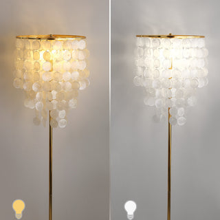 Gentle Luxury Shell Floor Lamp, 2 Color