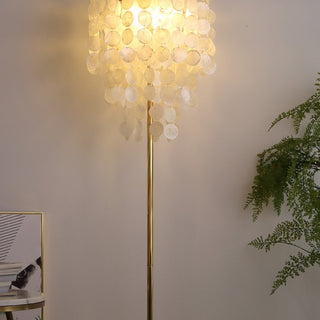 Gentle Luxury Shell Floor Lamp, 2 Color