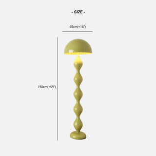 Art Bubble Mushroom Floor Lamp, 5 Colors, Bedroom/Living Room