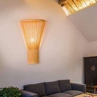 Creative Modern Bamboo Wall Lamp, Corridor/Bedroom