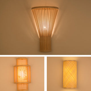 Creative Modern Bamboo Wall Lamp, Corridor/Bedroom