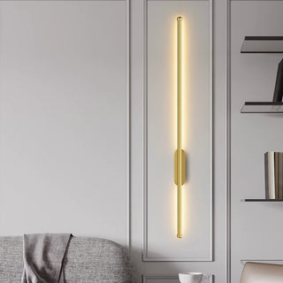 Simple Line Wall Lamp, Bedroom/Living room, Black/Gold